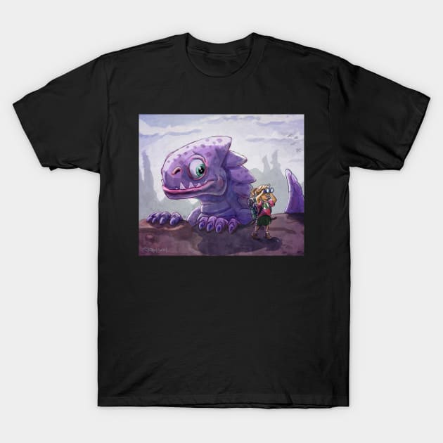 Dinosaur Explorer T-Shirt by reschasketch